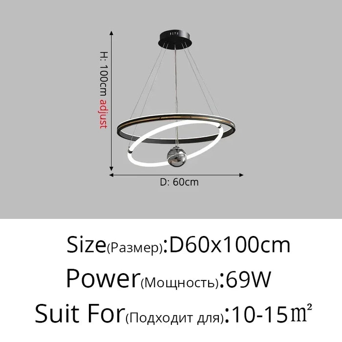 Modern Nordic LED Pendant Light - Cappucci Living
