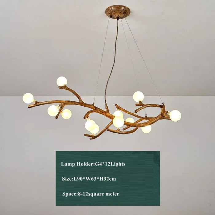 Nordica Resin Frosted Glass Chandelier - Cappucci Living