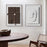 Three-dimensional Abstract Silent Style Geometric Morandi Hanging Painting - Cappucci Living