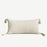 Solid color peony linen cushion cover for modern interiors