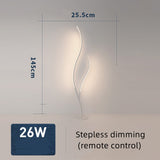 Natural Curve Branch Floor Light