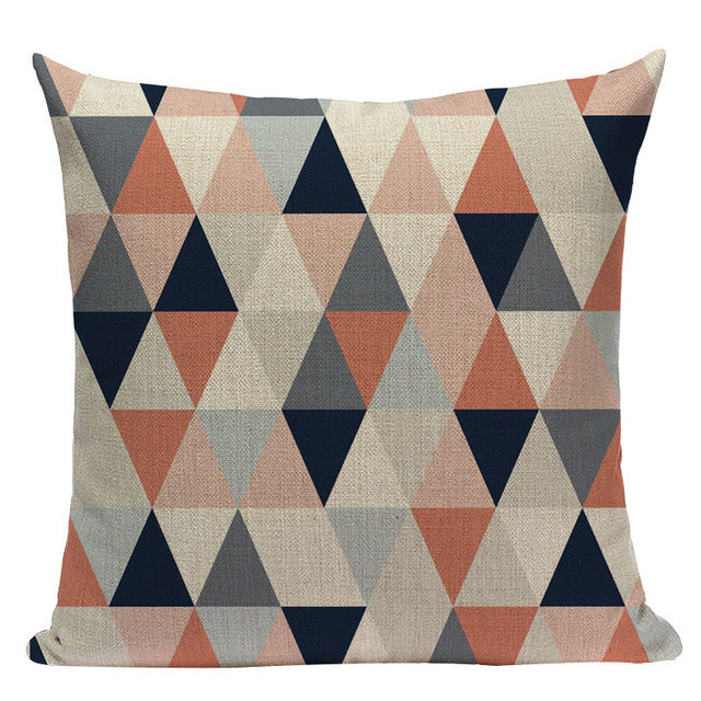 Moderna Geometric Pillow - Cappucci Living