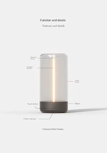 Portable quantum wire ambient magnetic light Type-C charging - Cappucci Living